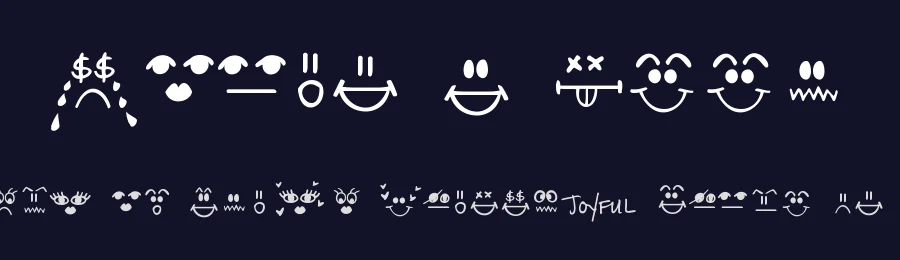 Today I Feel by Kimberly Geswein — Dingbats Font — thumbnail 2