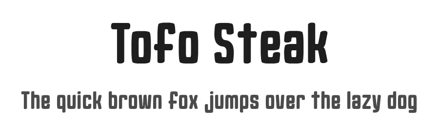 Tofo Steak