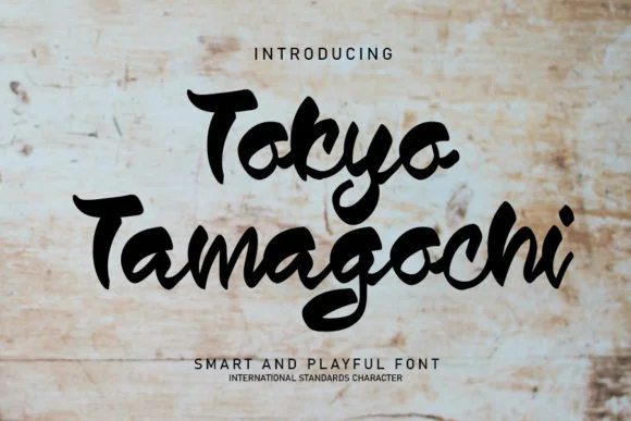 Tokyo Tamagochi Font by shiddiq.art — Script Handwritten Font