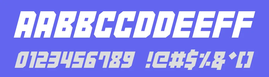 Tokyo 2097 by Hawtpixel — Display Font — thumbnail 3