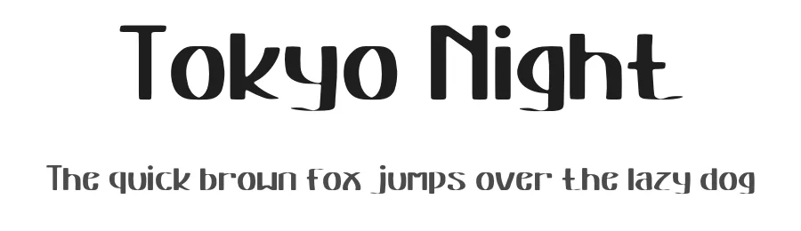 Tokyo Night