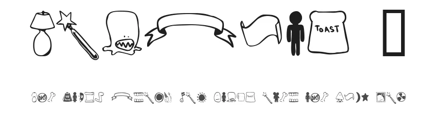 Tombats 3 by Divide by Zero — Dingbats Font