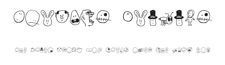 Tombats Smilies by Divide by Zero — Dingbats Font
