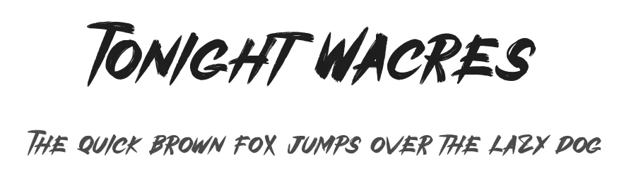 Tonight Wacres