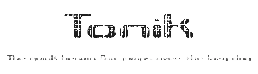 Tonik by Γnigma β Decorative Font