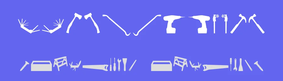 Tool by Iconian Fonts — Dingbats Font — thumbnail 3