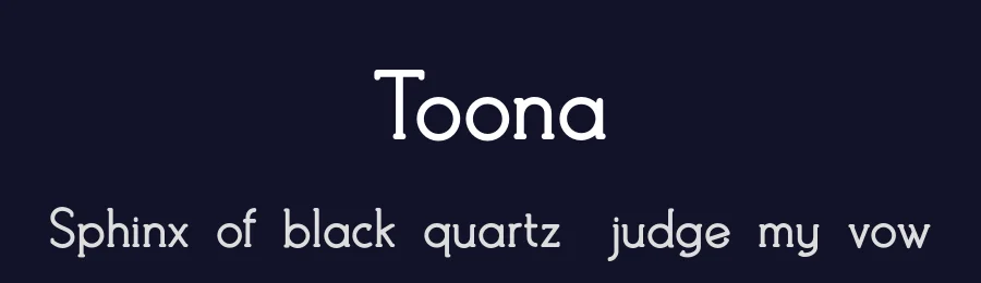 Toona by Vacatype Co. — Serif Font — thumbnail 2