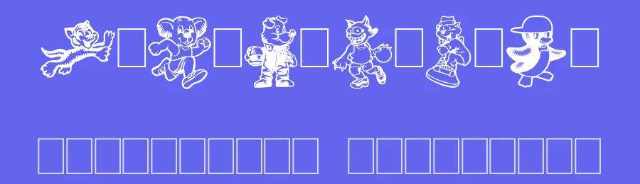 Toonimals 2 by imagex — Dingbats Font — thumbnail 3