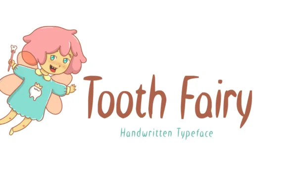 Tooth Fairy Font by Shattered Notion — Script Handwritten Font