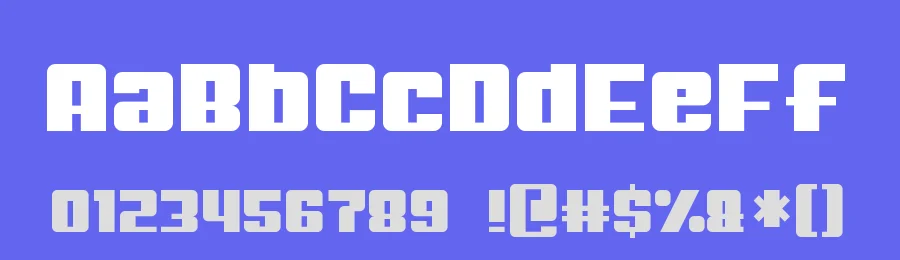 Top Chonk by Chequered Ink — Sans Serif Font — thumbnail 3