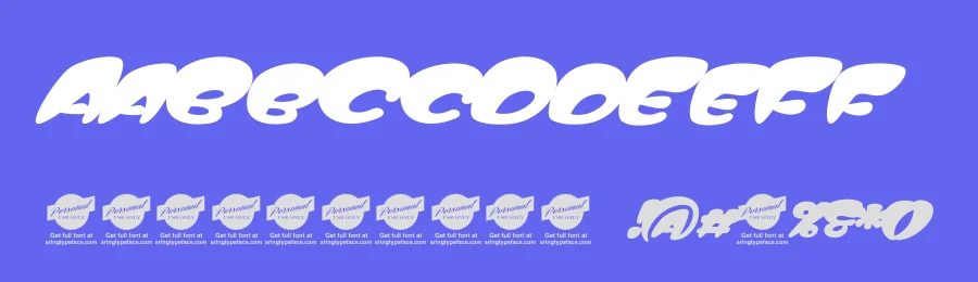 Top Comic by Måns Grebäck — Decorative Font — thumbnail 3