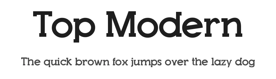 Top Modern
