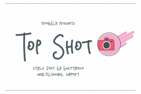 TopShot Font by BennyDesigns — Script Handwritten Font