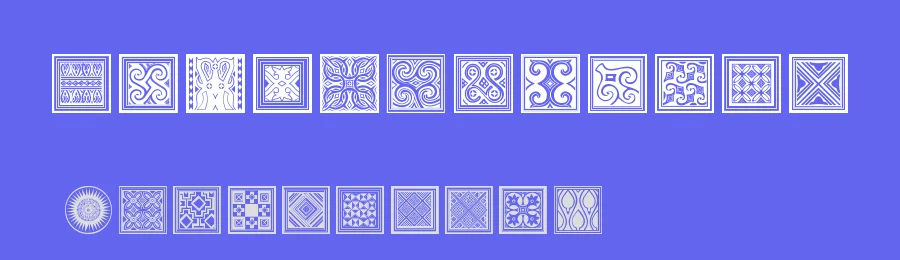 Torajamatra by Didik Pratikno — Dingbats Font — thumbnail 3
