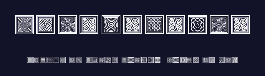 Torajamatra by Didik Pratikno — Dingbats Font — thumbnail 2