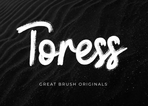 Toress Font by andikafez — Script Handwritten Font