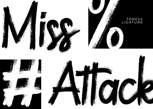 Toress Font by andikafez — Script Handwritten Font — thumbnail 8