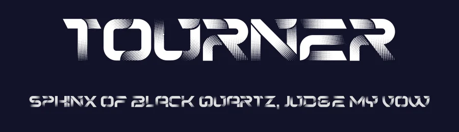 Tourner by Vladimir Nikolic — Display Font — thumbnail 2