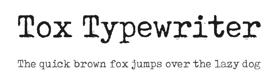 Tox Typewriter
