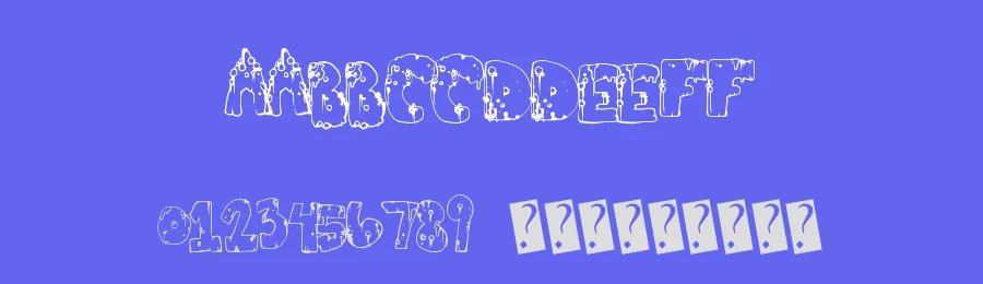 Toxic Waste by Xerographer Fonts — Decorative Font — thumbnail 3