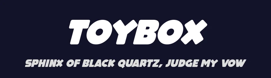 ToyBox by Hawtpixel — Sans Serif Font — thumbnail 2