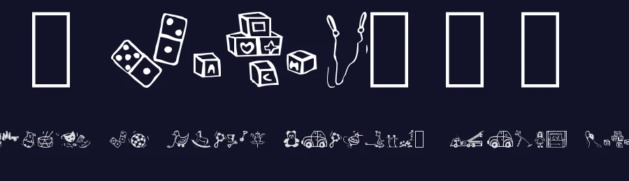 Toys'4U — Dingbats Font — thumbnail 2