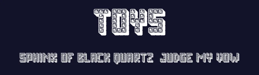 Toys by Vladimir Nikolic — Decorative Font — thumbnail 2