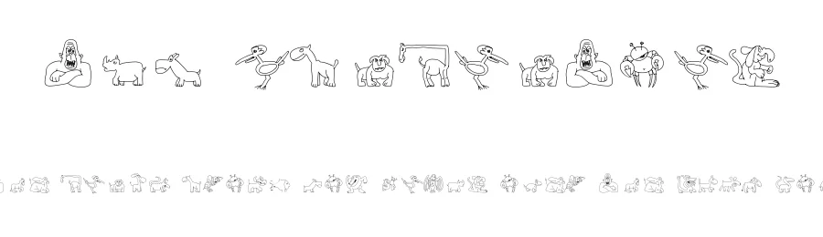 TPF Ubiquitous by Font Environment — Dingbats Font