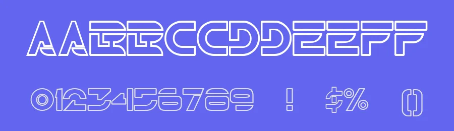 TR2N by Jeff Bellini — Display Font — thumbnail 3