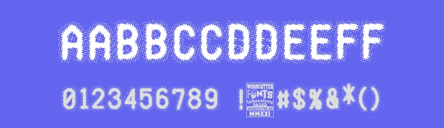 Tragic Blur by Woodcutter — Decorative Font — thumbnail 3