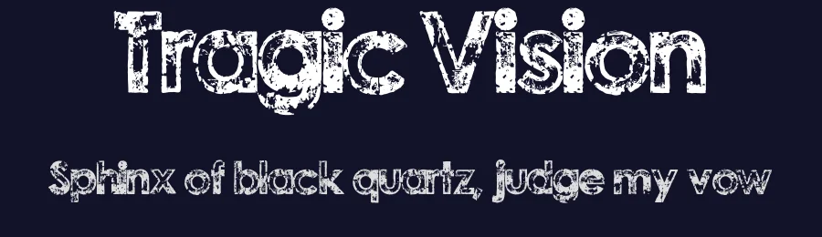 Tragic Vision by KC Fonts — Decorative Font — thumbnail 2