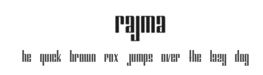 Trajma by Burru — Decorative Font