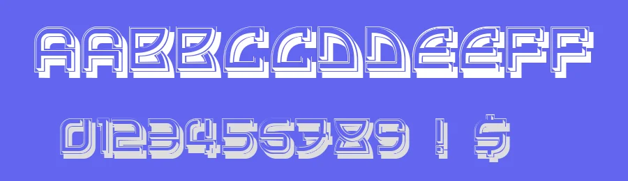 Transcorner by Vladimir Nikolic — Display Font — thumbnail 3