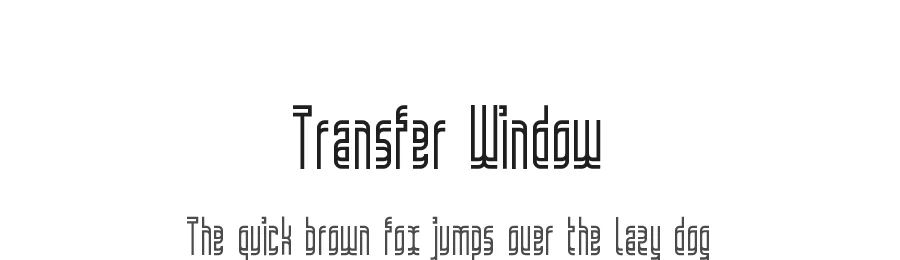 Transfer Window
