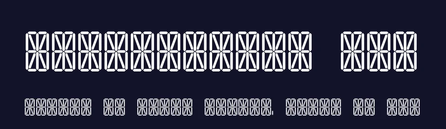 Transponder AOE by Astigmatic One Eye Typographic Institute — Display Font — thumbnail 2