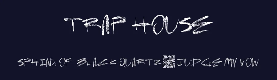 Trap House by Xerographer Fonts — Script Handwritten Font — thumbnail 2
