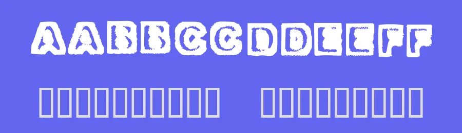 Trapped by Steve — Decorative Font — thumbnail 3