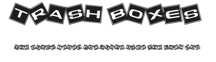 Trash Boxes