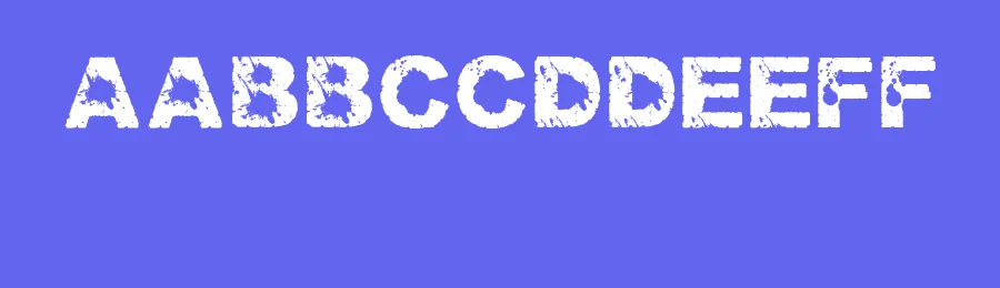 Trashed light by Cloutierfontes — Decorative Font — thumbnail 3