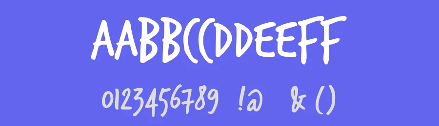 TrashHand by Luce Avérous — Script Handwritten Font — thumbnail 3