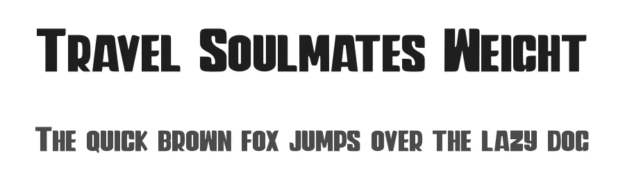 Travel Soulmates Weight