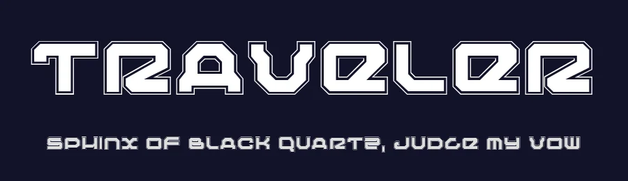 Traveler by Iconian Fonts — Display Font — thumbnail 2