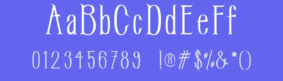 Tree FTR by Fernanda Trejo — Decorative Font — thumbnail 3