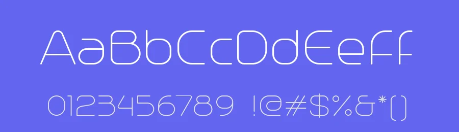 Trench by NimaType — Sans Serif Font — thumbnail 3