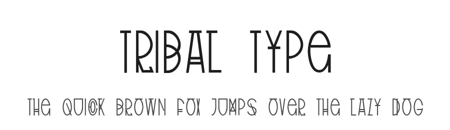 Tribal Type