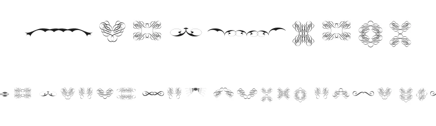 Tribalism by Intellecta Design β Dingbats Font