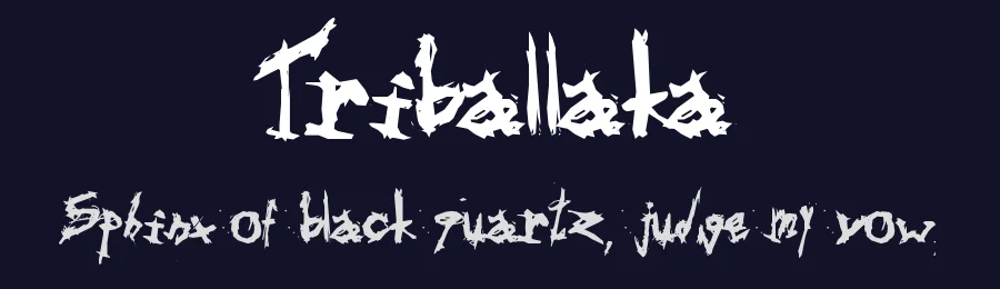Triballaka by Tilion "Rogaty" — Script Handwritten Font — thumbnail 2