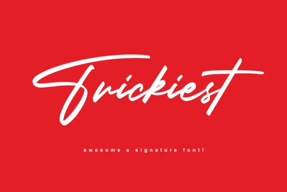 Trickiest Font by Maulana Creative — Script Handwritten Font