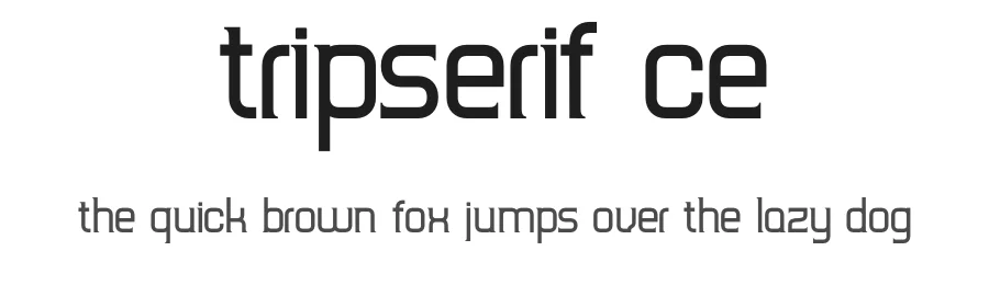 TripSerif CE