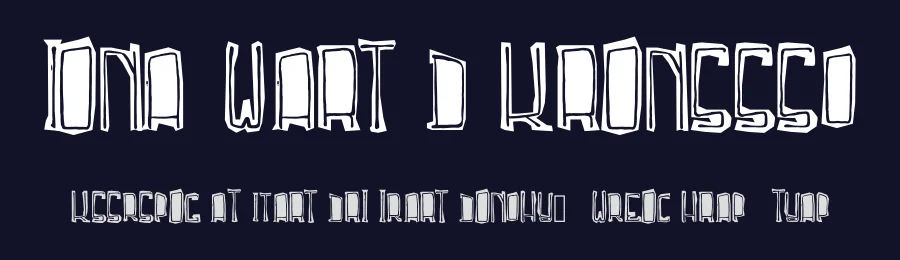 Troja Script by Pavel Bondarenko — Decorative Font — thumbnail 2
